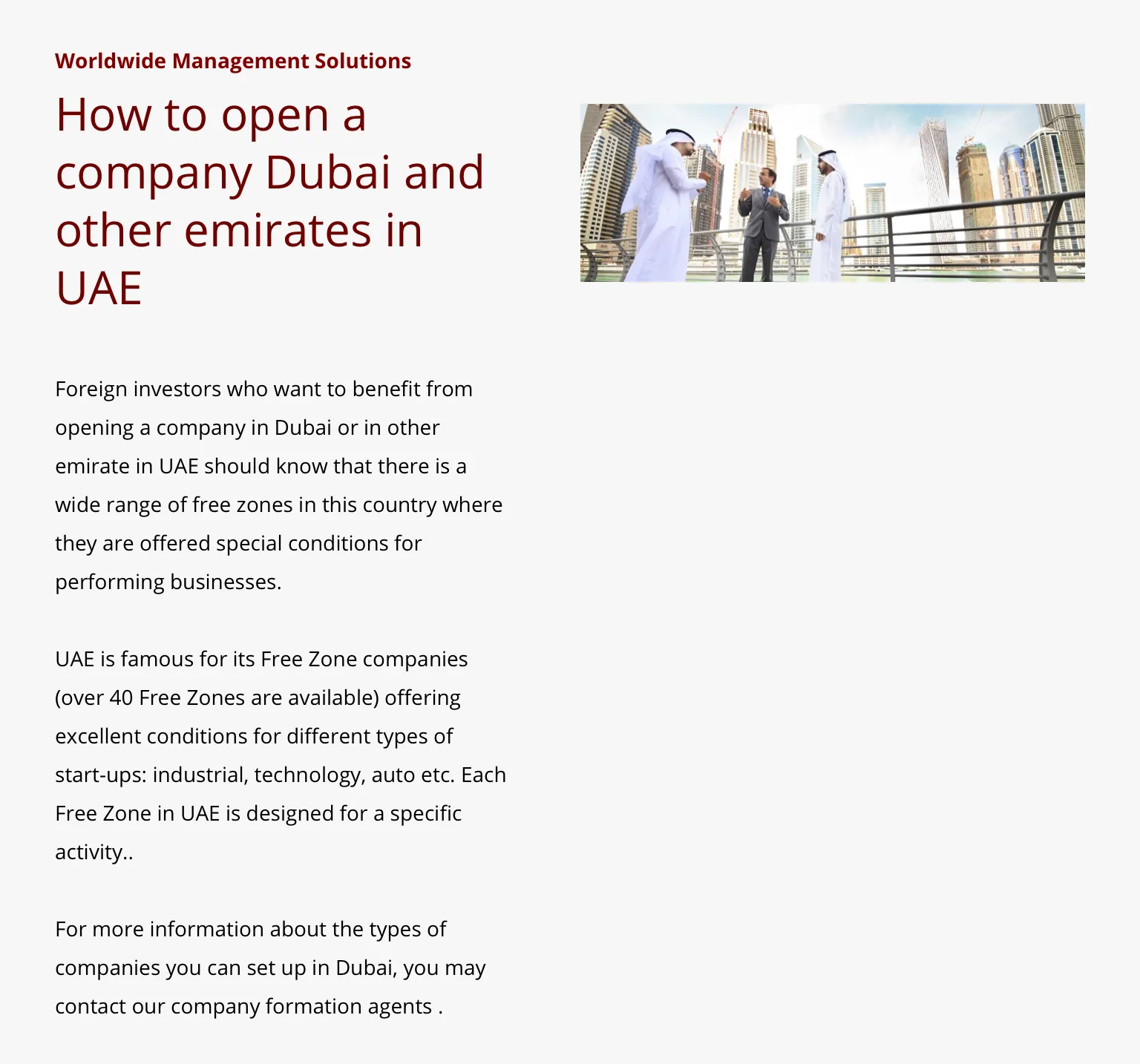 Worldwide Management Solutions