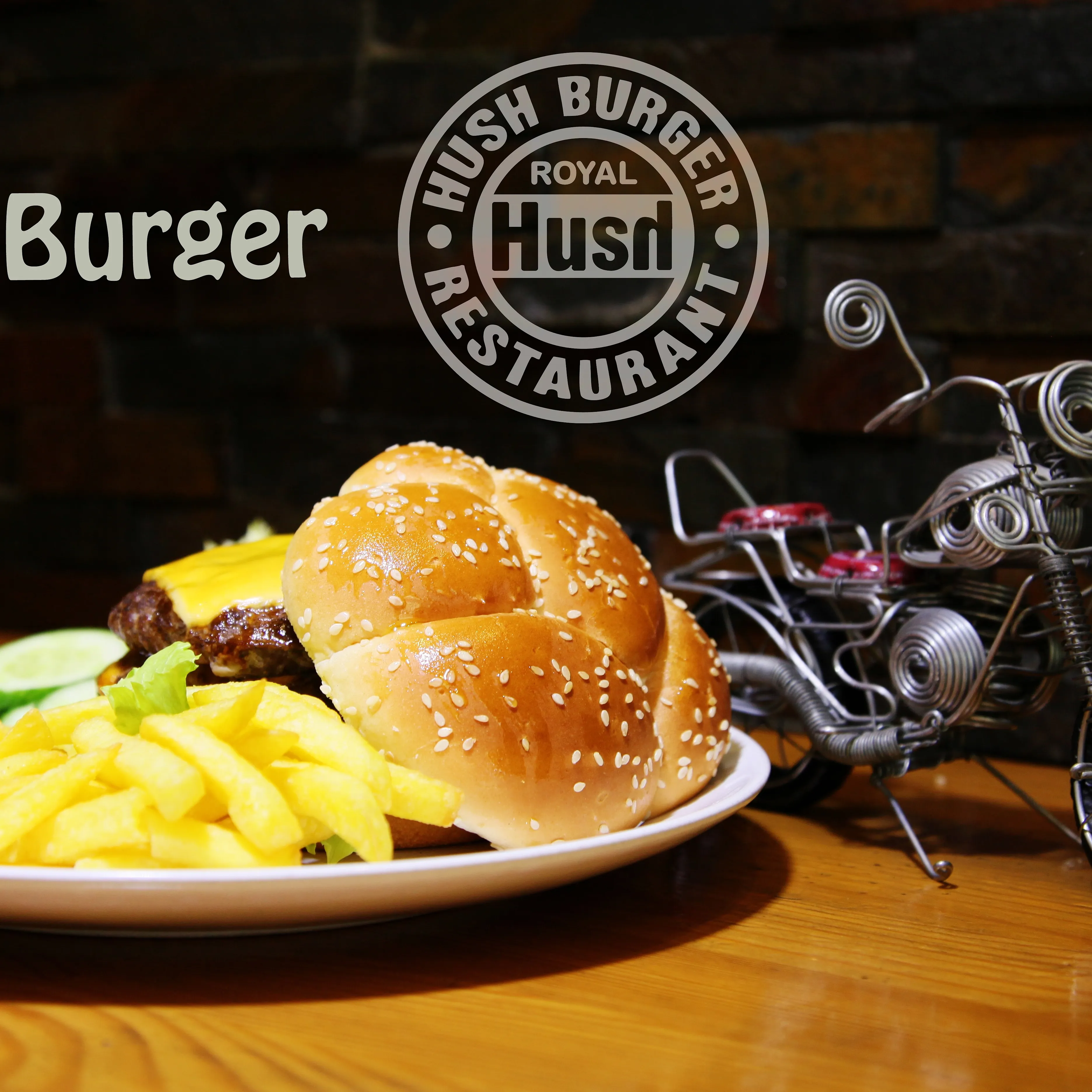 Royal Hush Burger 