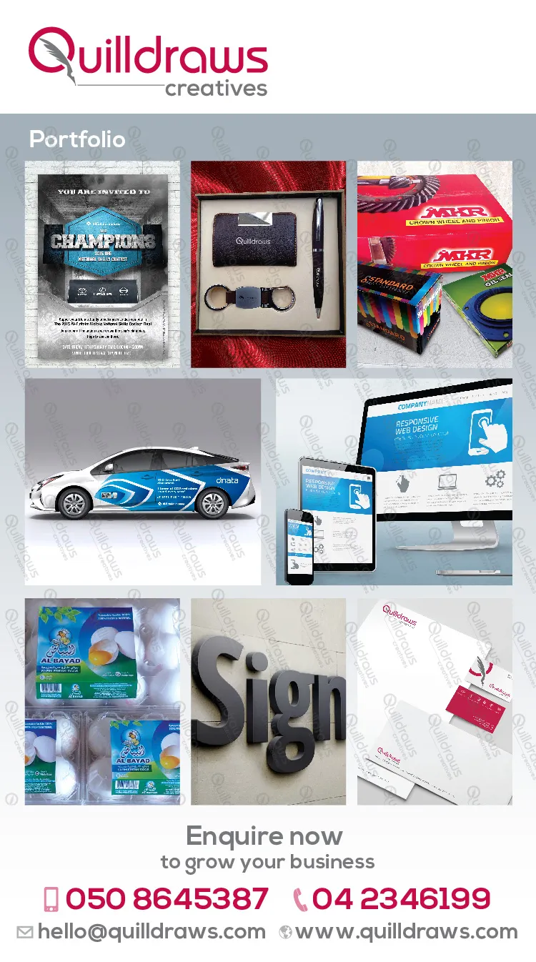 Quilldraws Advertising, Designing And Printing